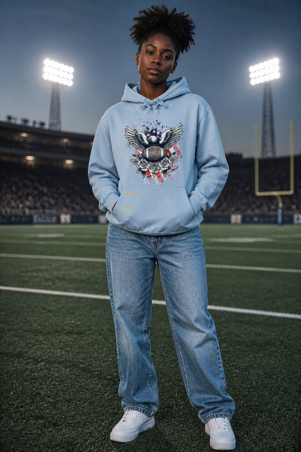 American Football Hoody