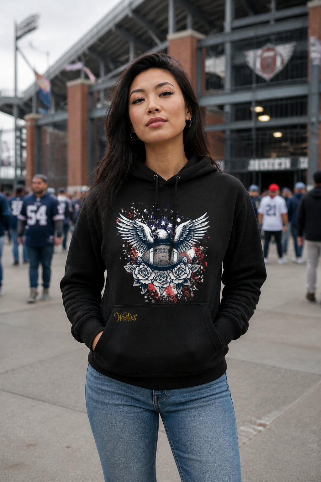 American Football Hoody